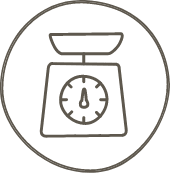 Scale that measures weight