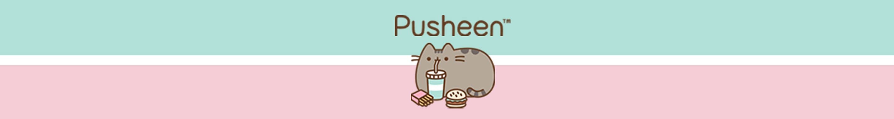 Official Pusheen Cat Button Badge 3cm Round – Cat World Feline