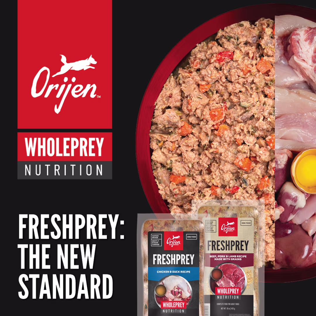 A bowl full of wild caught fish, organs and poultry.