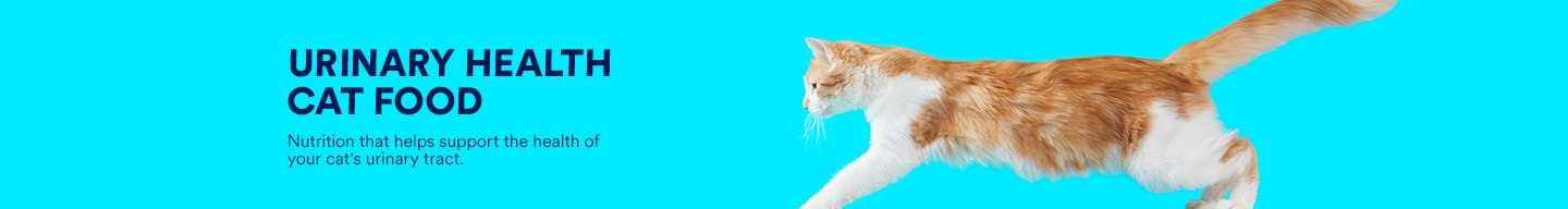 Urinary health cat food. Nutrition that helps support the health of your cat's urinary tract.