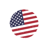 Made in the USA from the world’s best ingredients. Family owned. American flag.