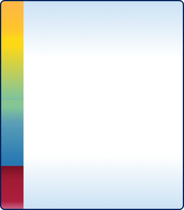 Crystals litter changes color based on urine P H. Orange is low, green is normal, and dark blue is high. Contact vet if red.
