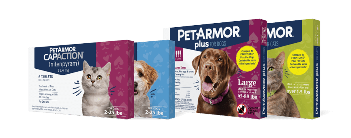 PetArmor products both for dogs and cats