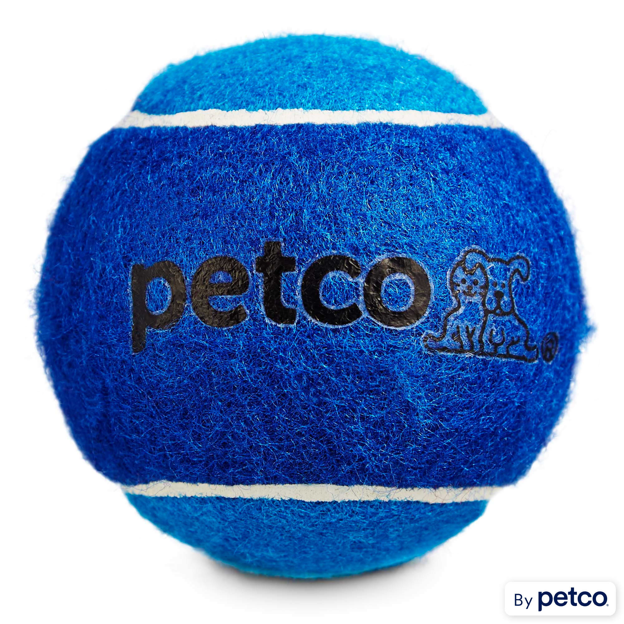 Petco Tennis Ball Dog Toy in Blue 2.5