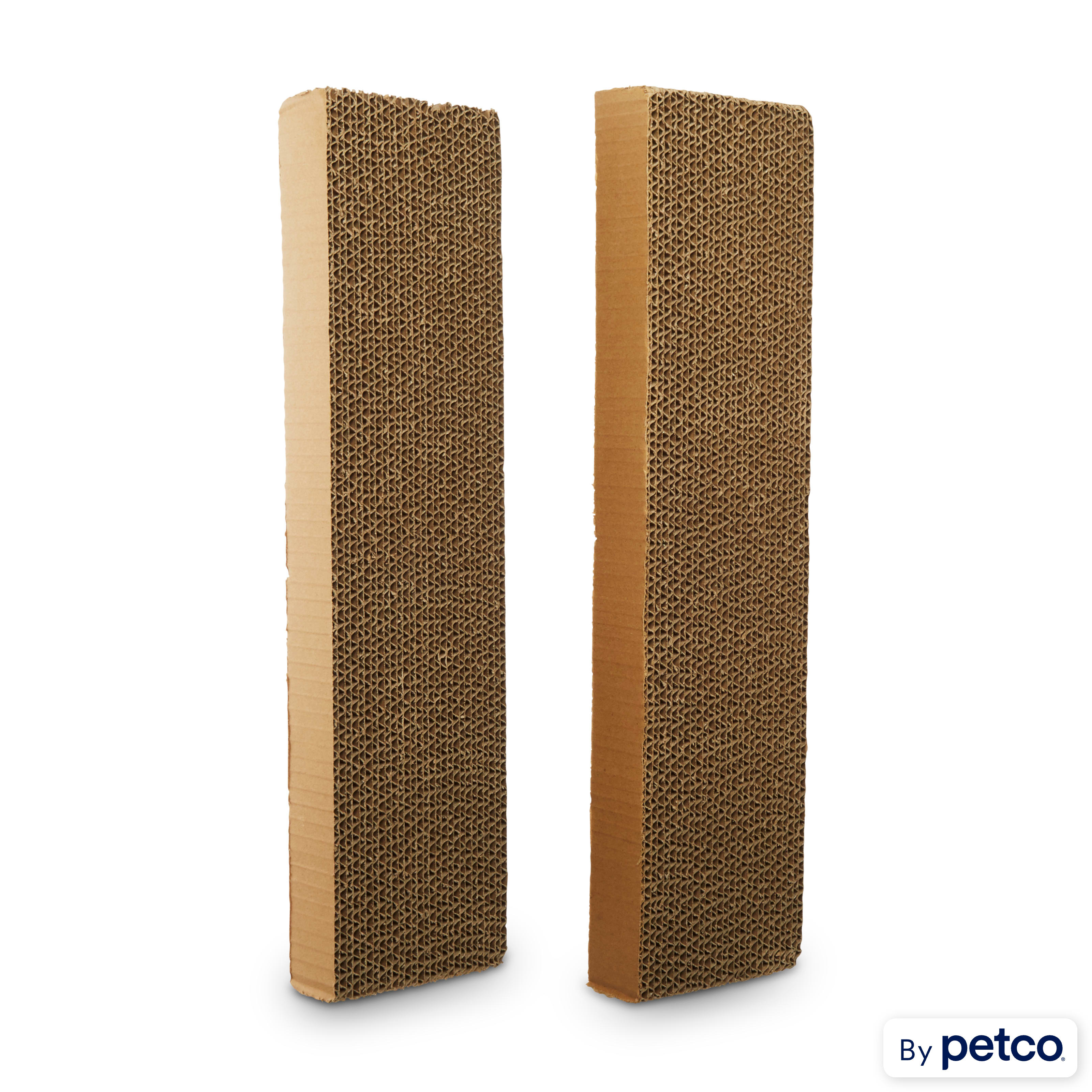 Corrugated cardboard discount cat scratcher refill