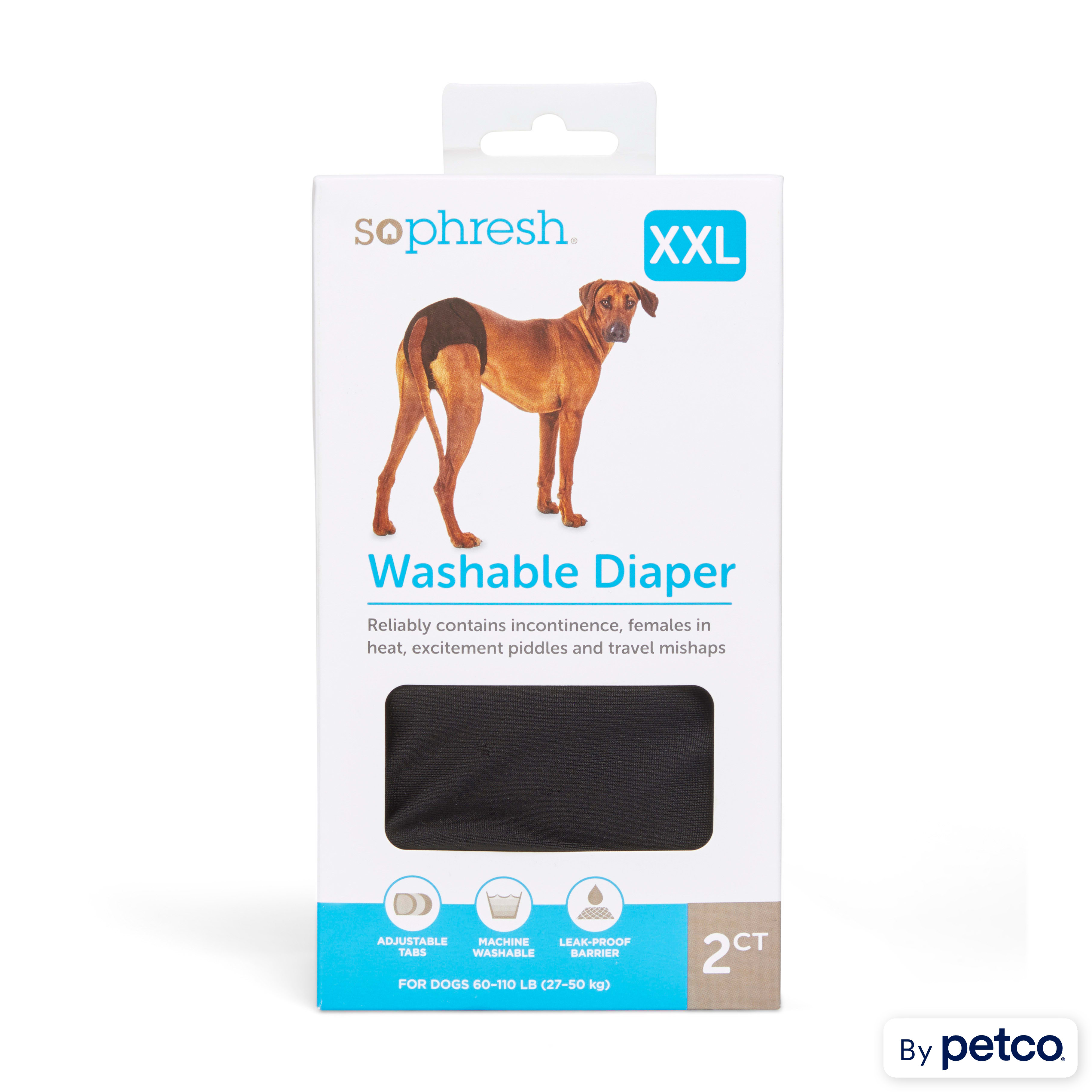 Dog diapers for females in heat petco clearance