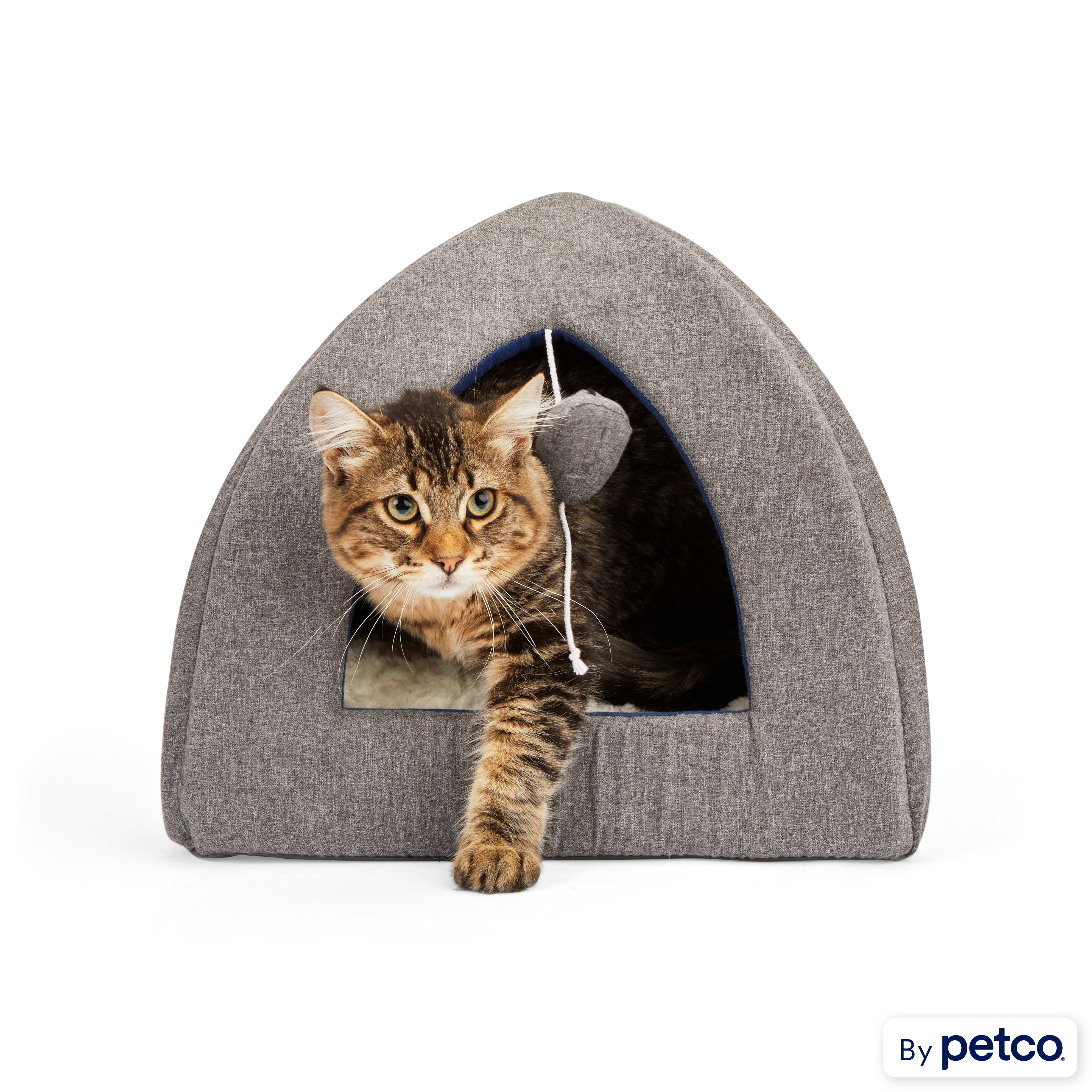 Grey cat igloo sale