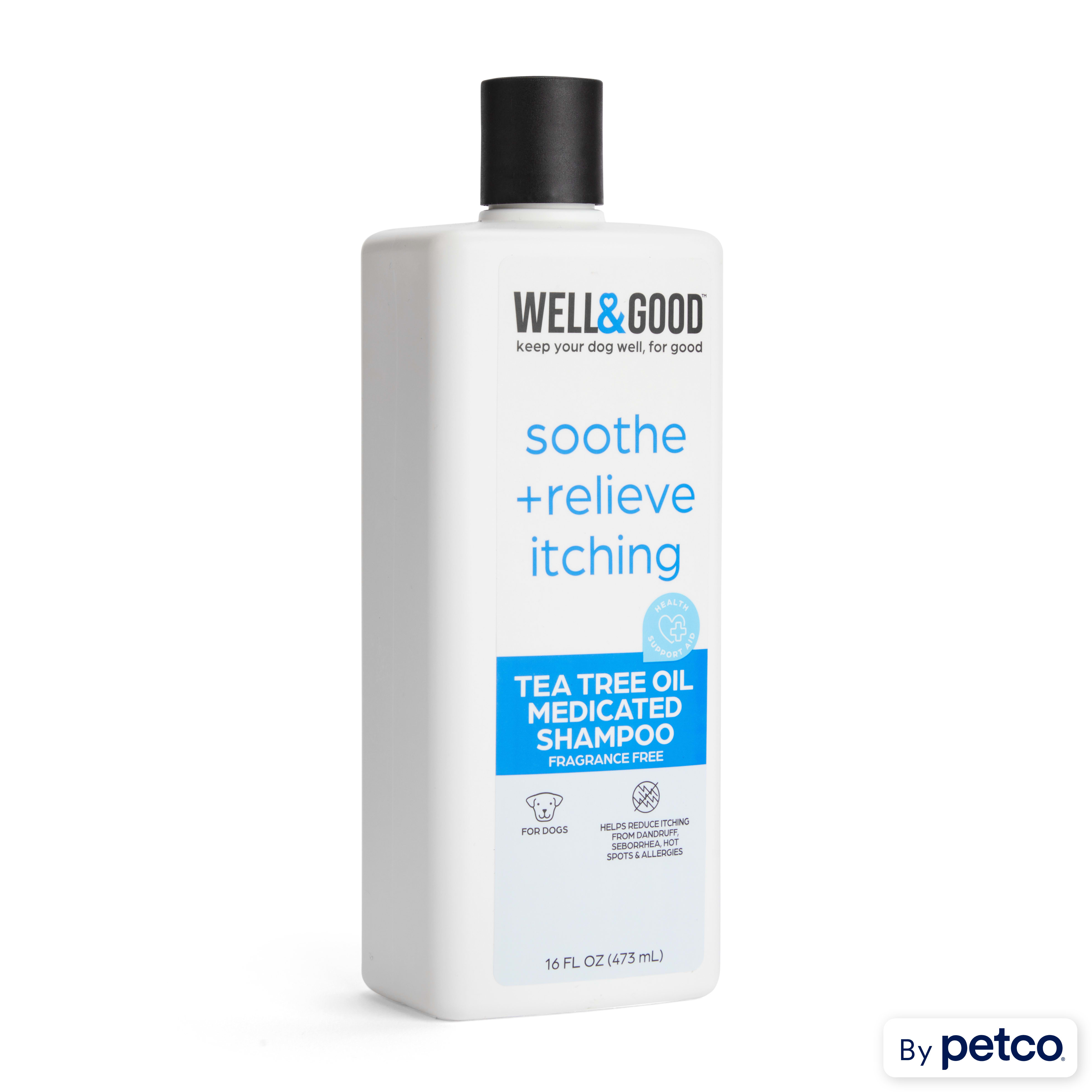Well Good Tea Tree Medicated Dog Shampoo 16 fl. oz. Petco
