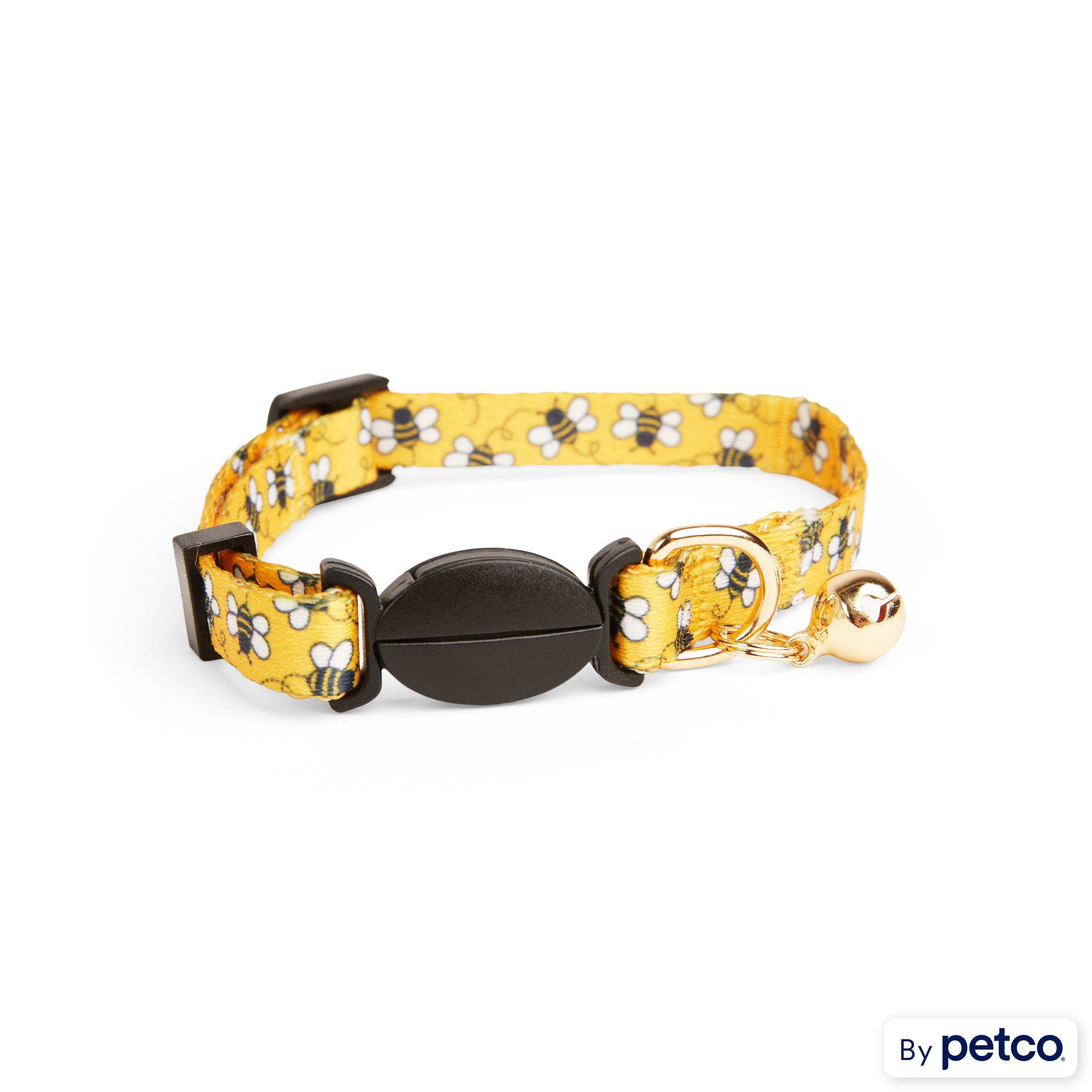 YOULY Yellow Bee Cat Collar Petco