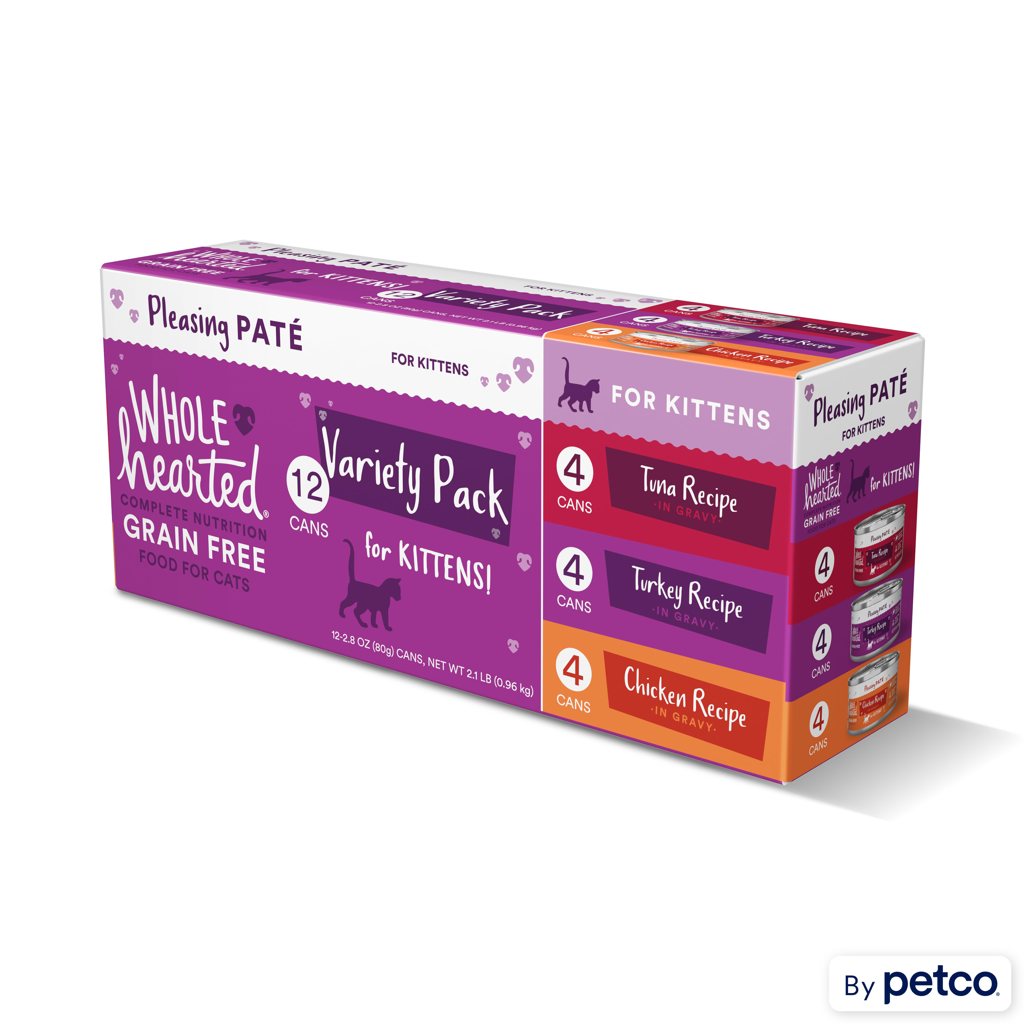 Petco wholehearted wet cat food sales