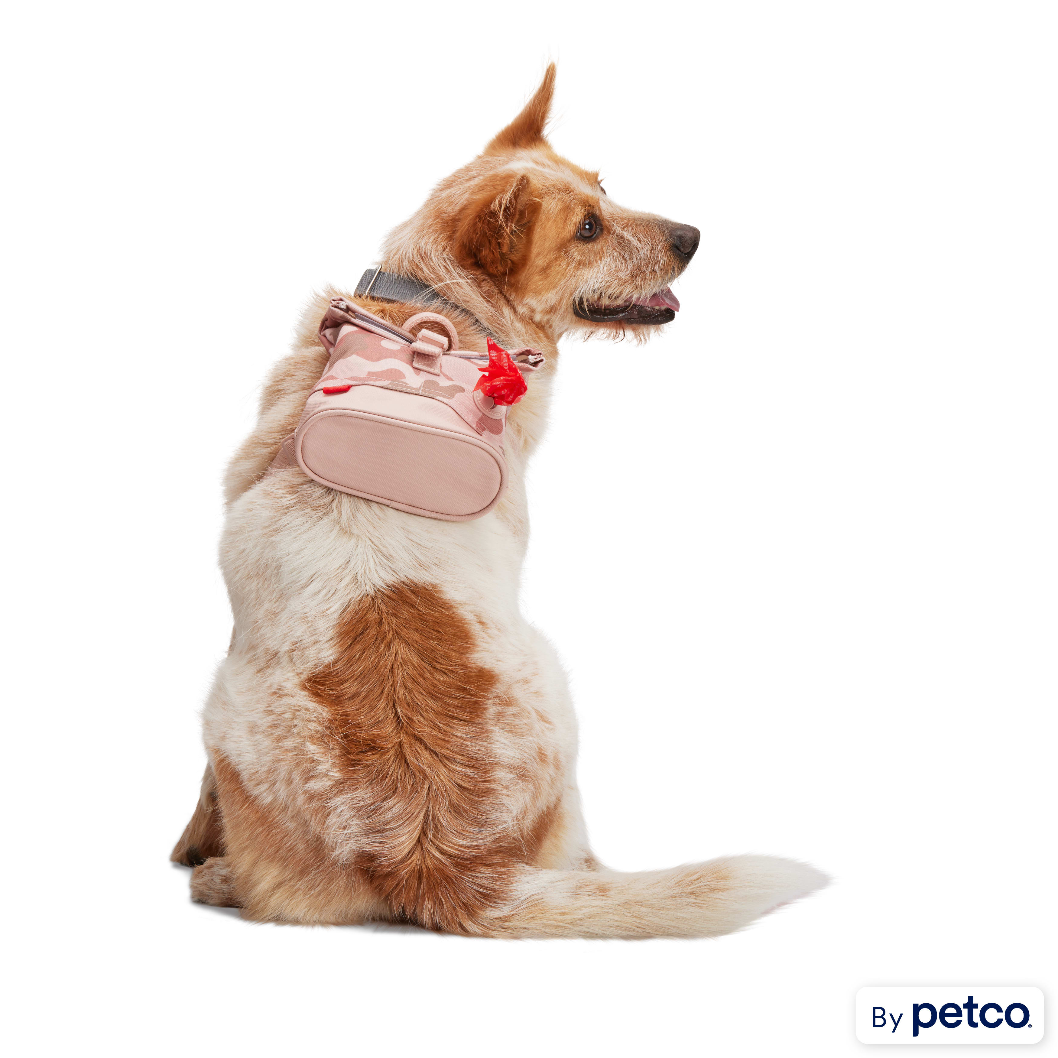 Reddy Pink Camo Dog Backpack X Small Small Petco