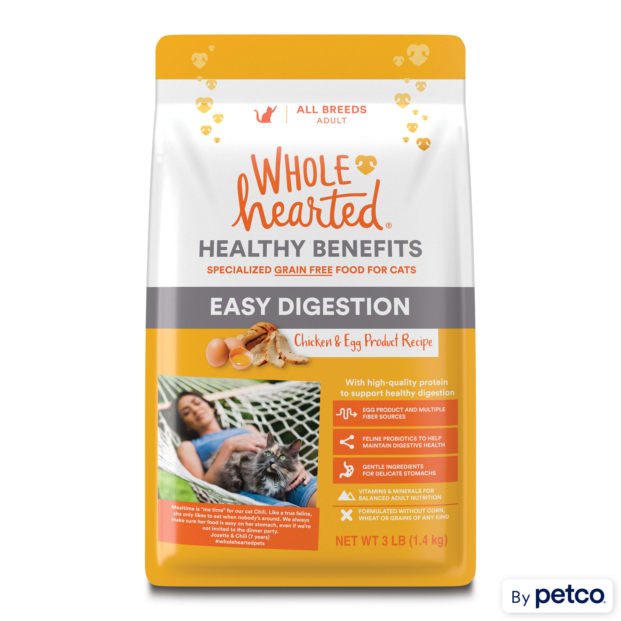 Wholehearted cat food coupon on sale