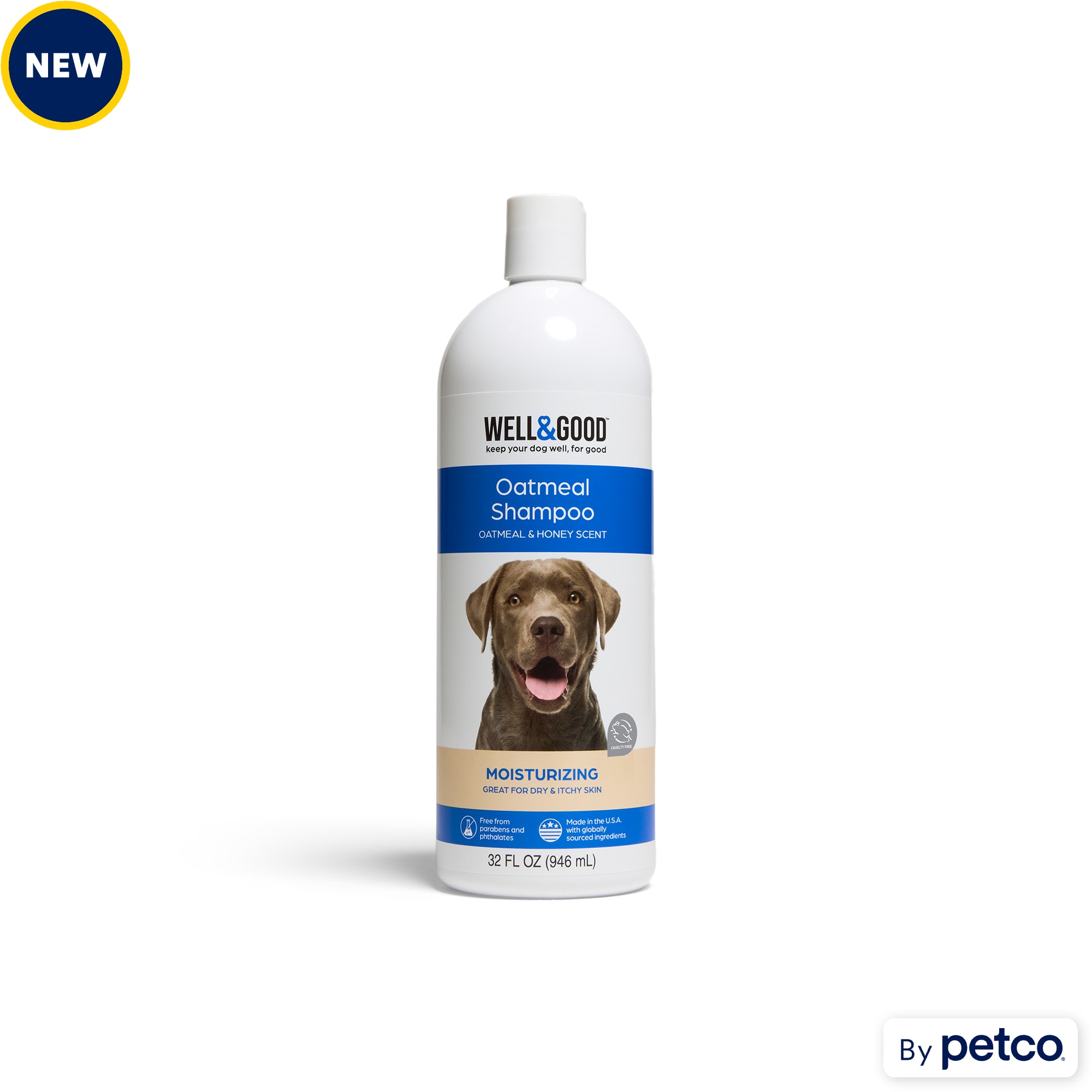 Well Good Oatmeal Soothing Dog Shampoo 32 fl oz