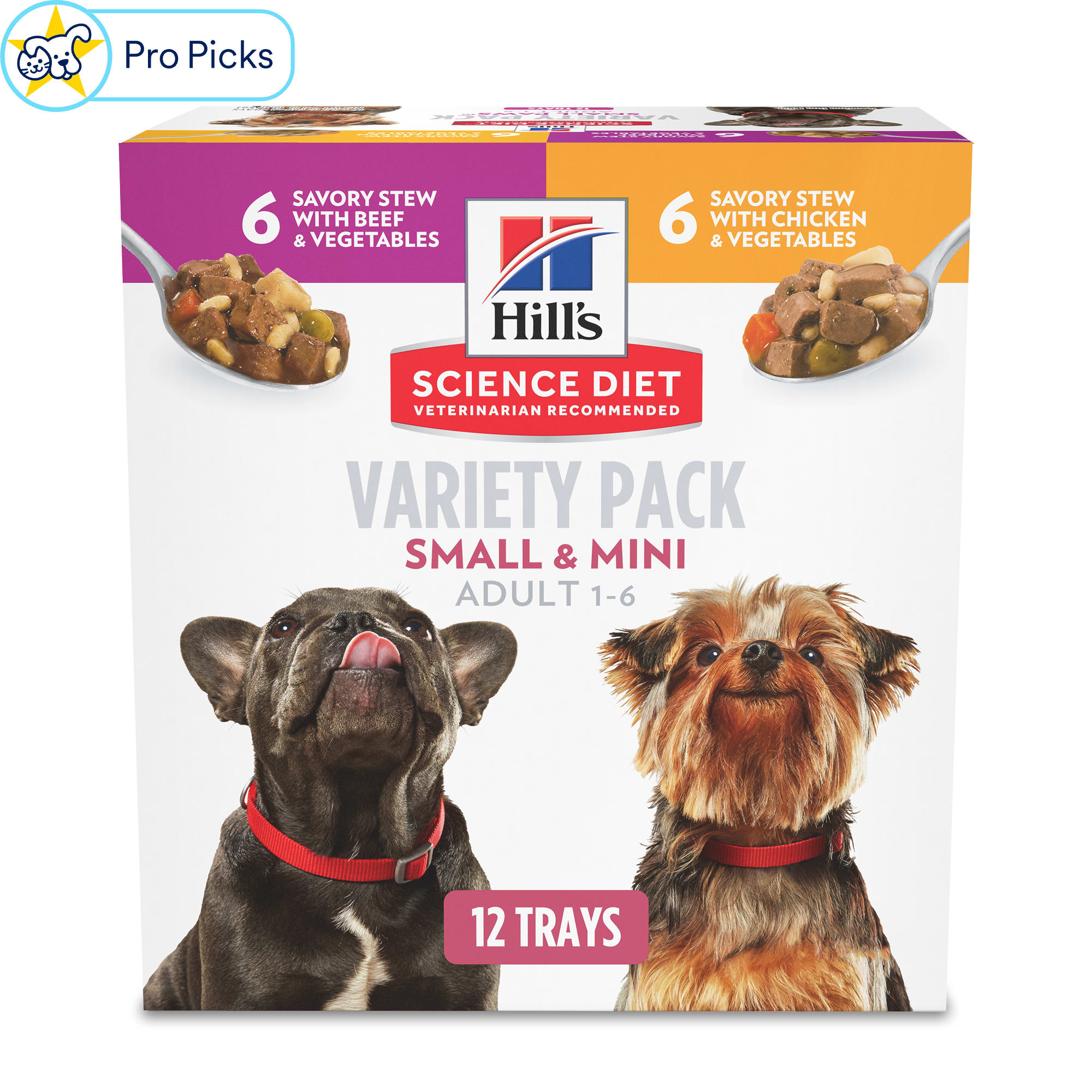 Premium Diet Program 3本セット Hill's Science Diet Adult Small & Mini Chicken & Vegetables, Beef