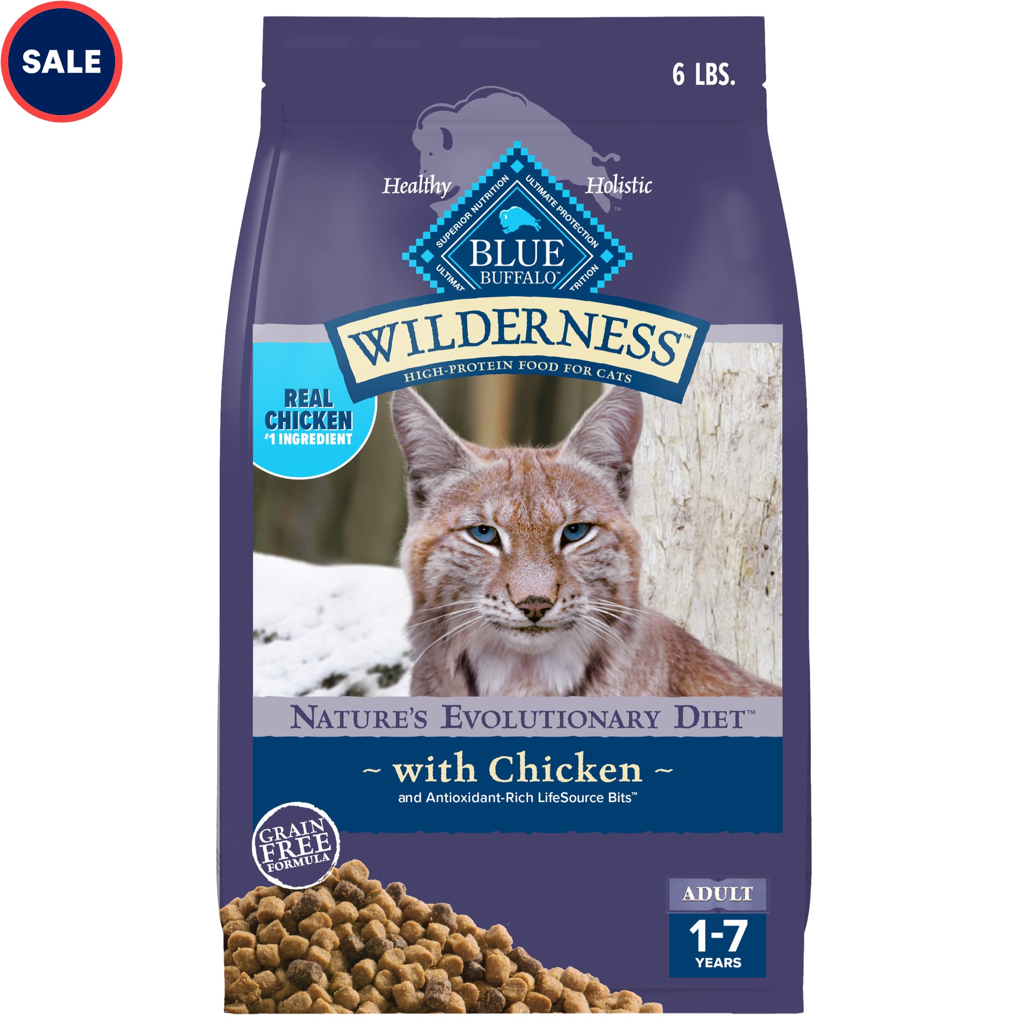 Blue Buffalo Blue Wilderness Natural Adult High Protein Chicken