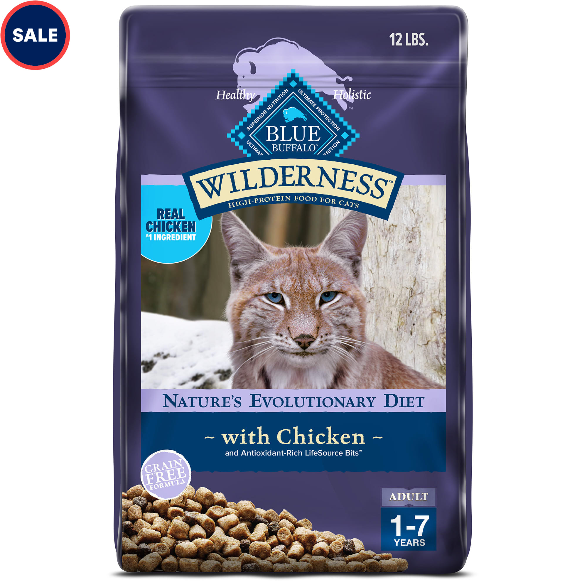 Blue Buffalo Blue Wilderness Natural Adult High Protein Chicken