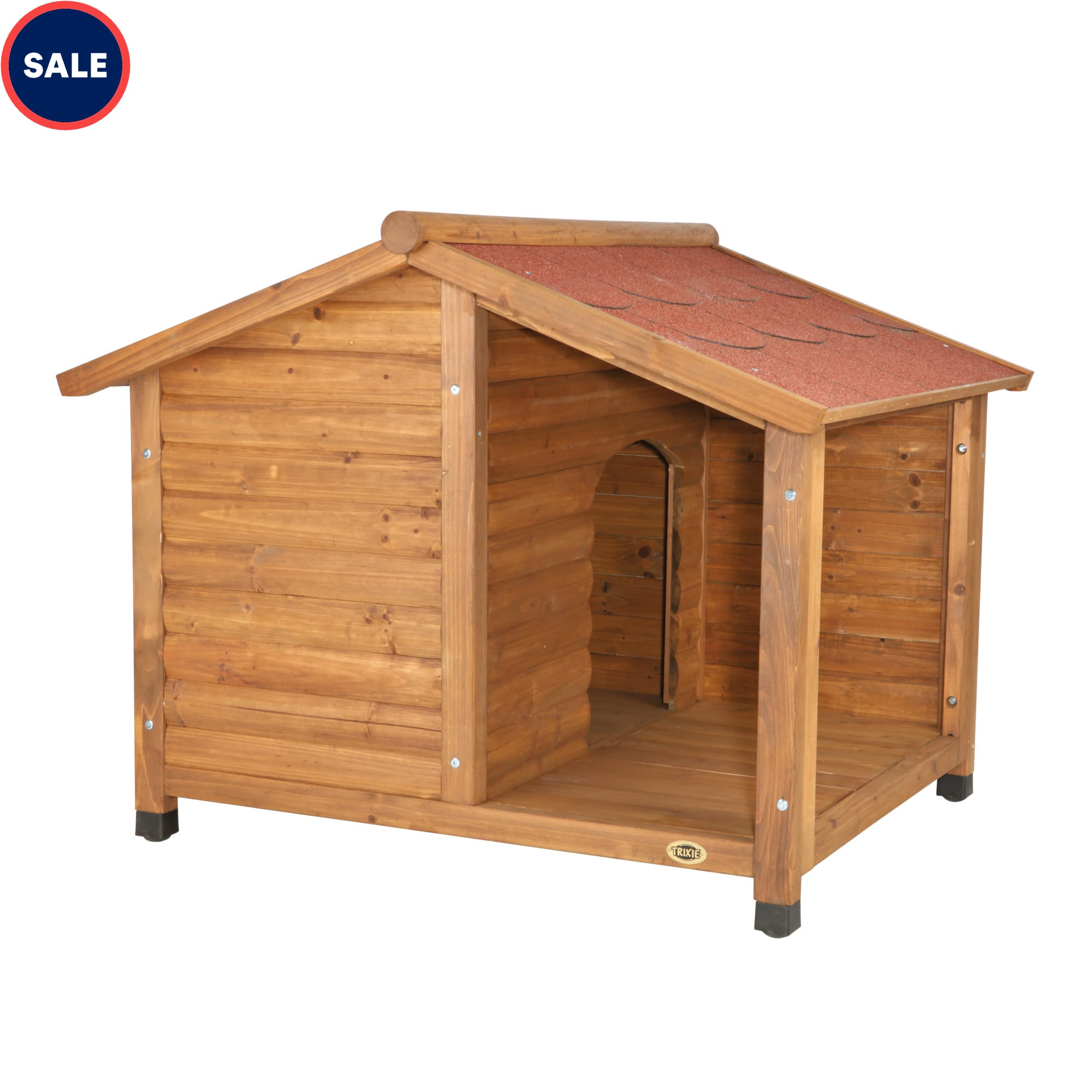 Trixie log hotsell cabin dog house