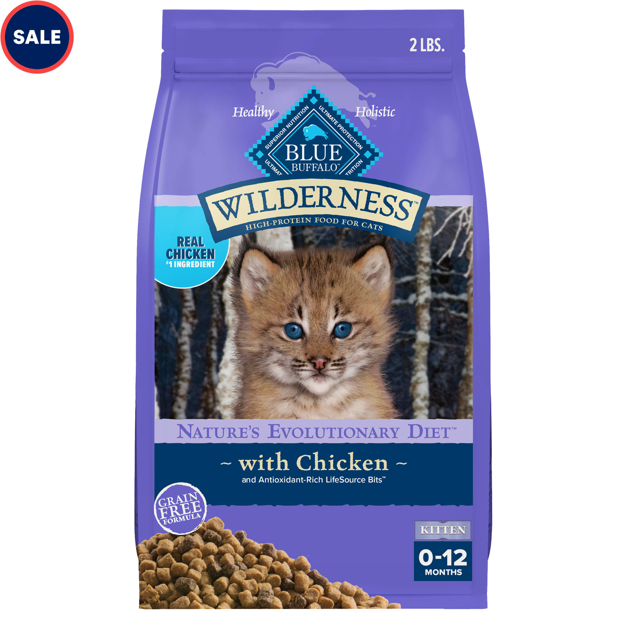 Blue Buffalo Blue Wilderness Natural High Protein Chicken Dry