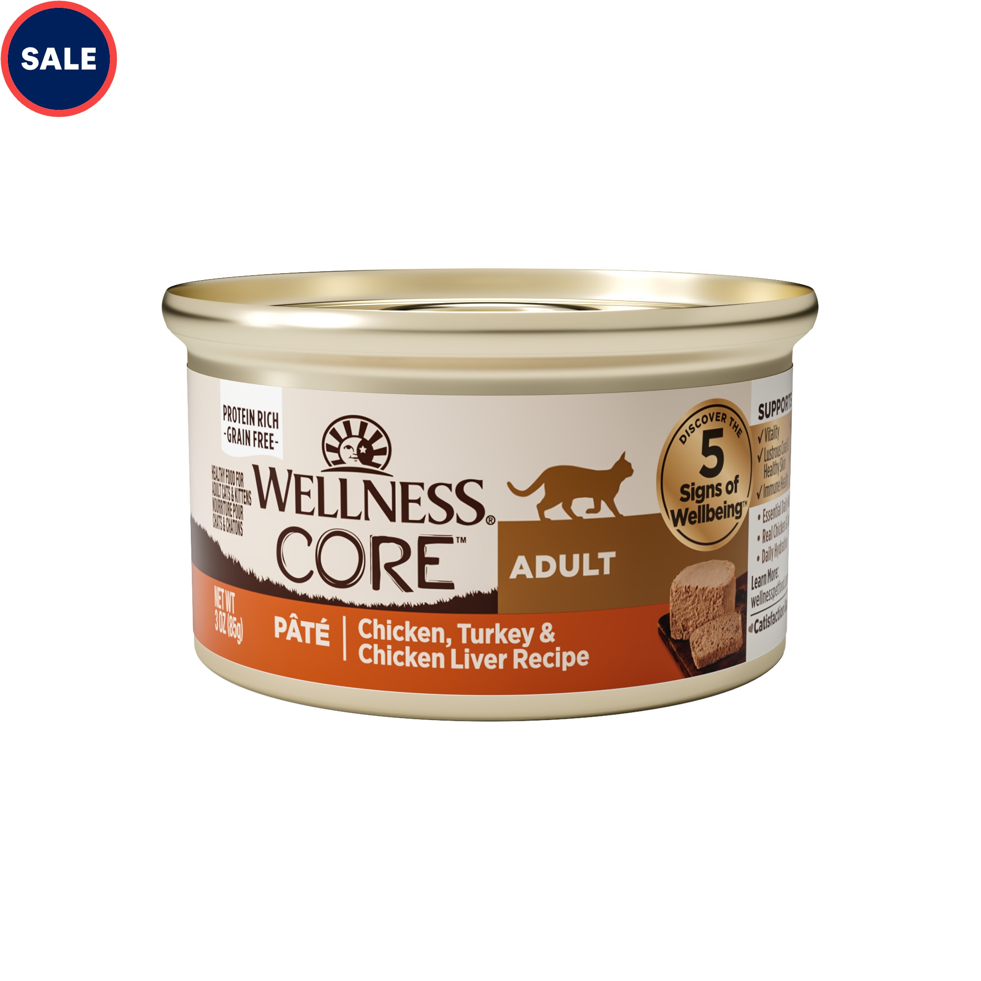 Wellness CORE Natural Grain Free Chicken Turkey Chicken