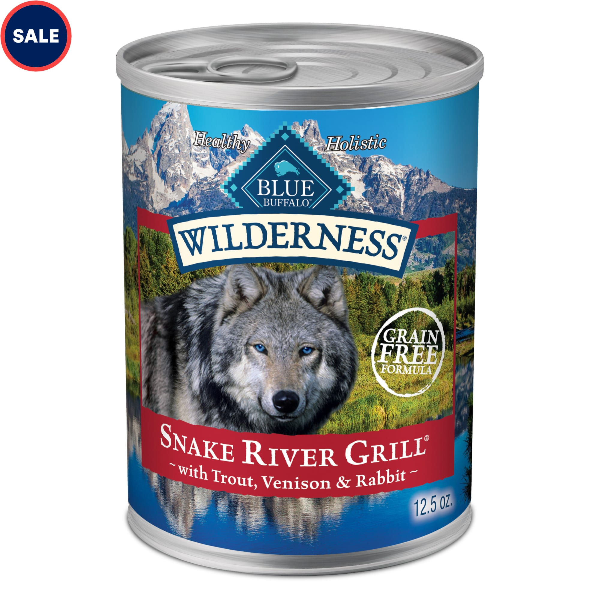 Blue Buffalo Blue Wilderness Snake River Grill with Trout Venison