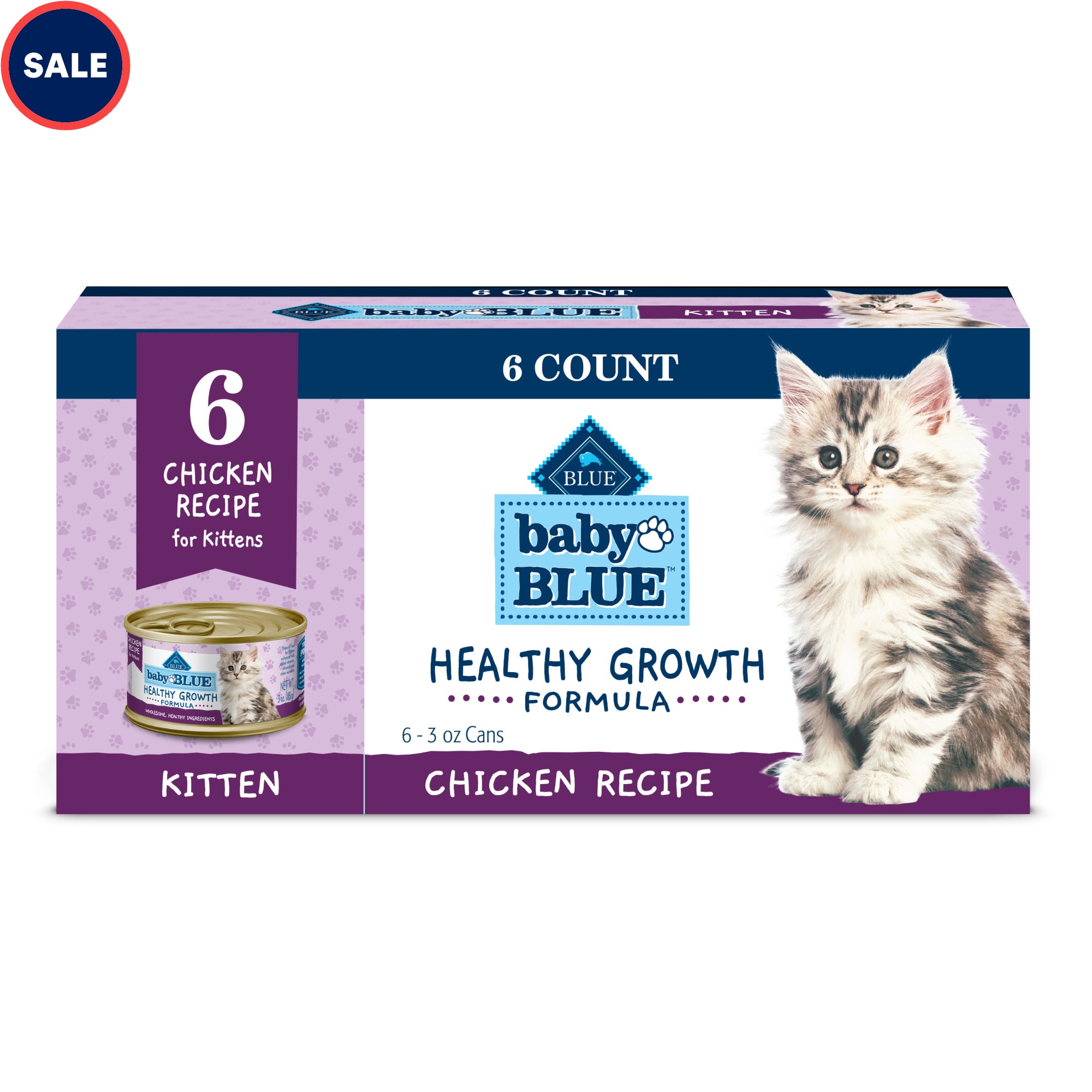 Blue Buffalo Baby Blue Healthy Growth Formula with DHA Chicken