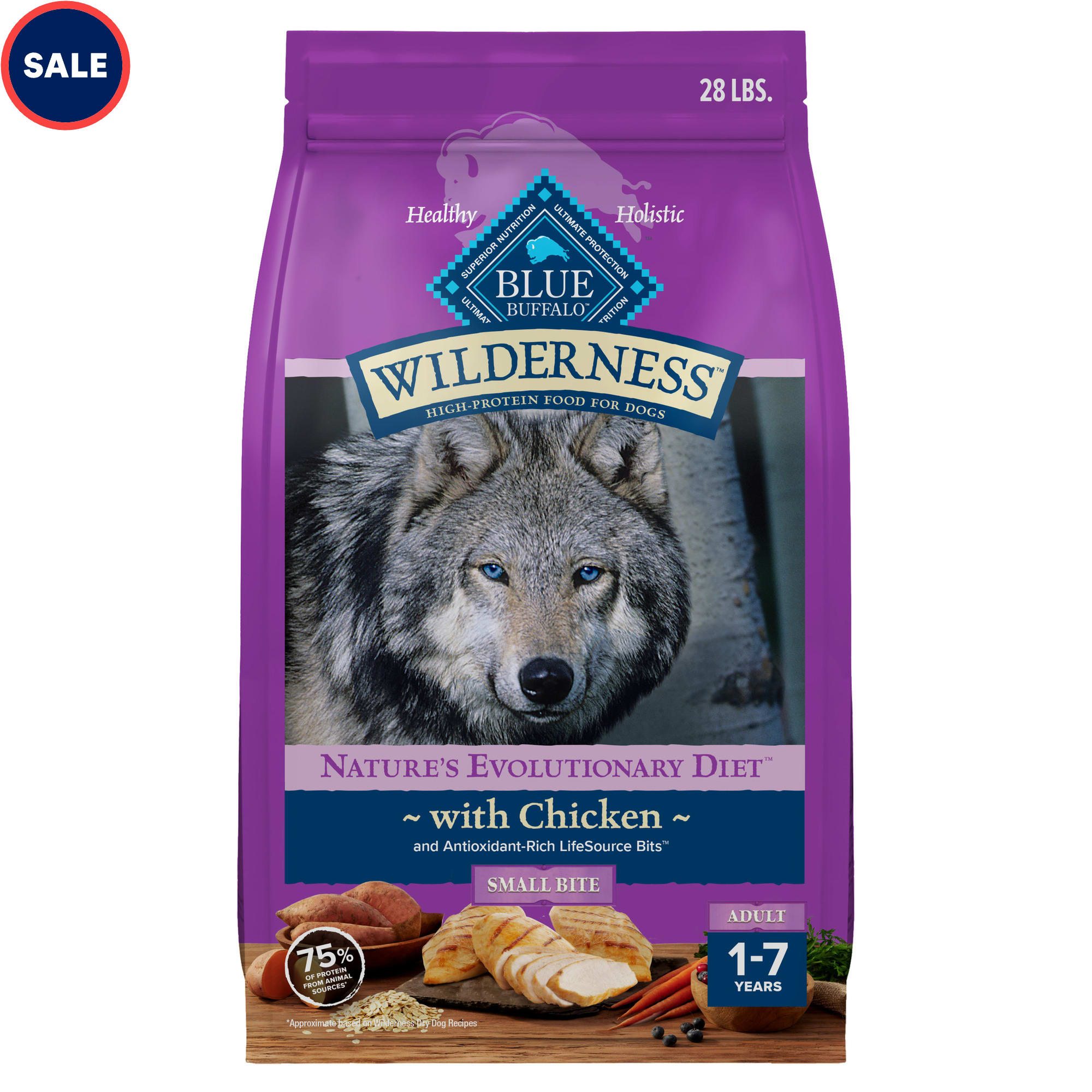Blue buffalo small store bites 30 lb