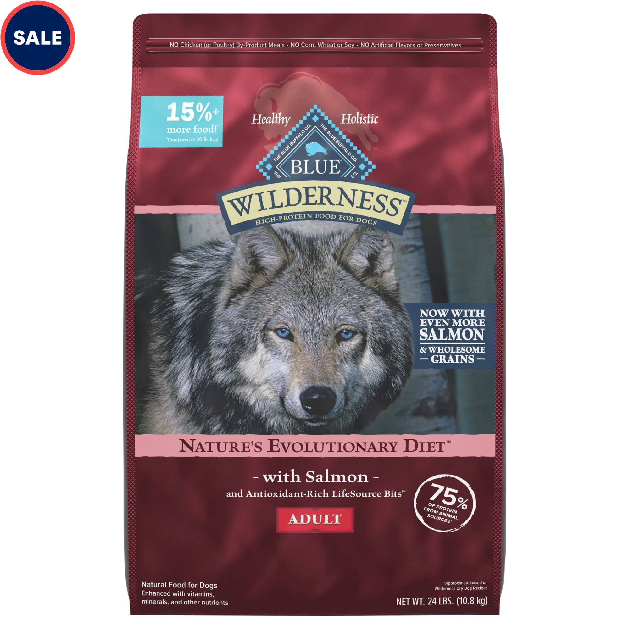 Blue Buffalo Blue Wilderness Plus Wholesome Grains Natural Adult