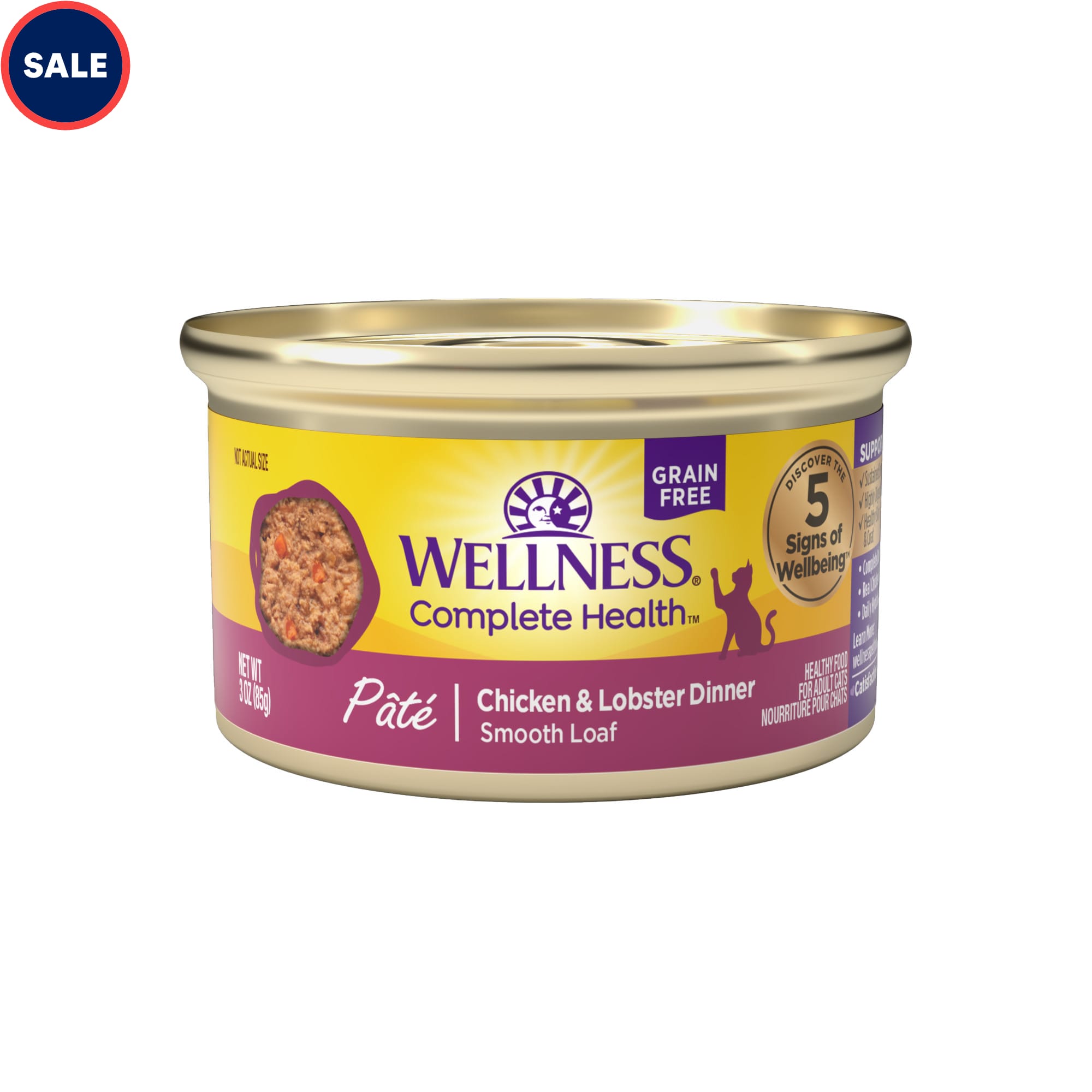 Wellness Complete Health Natural Grain Free Wet Cat Food