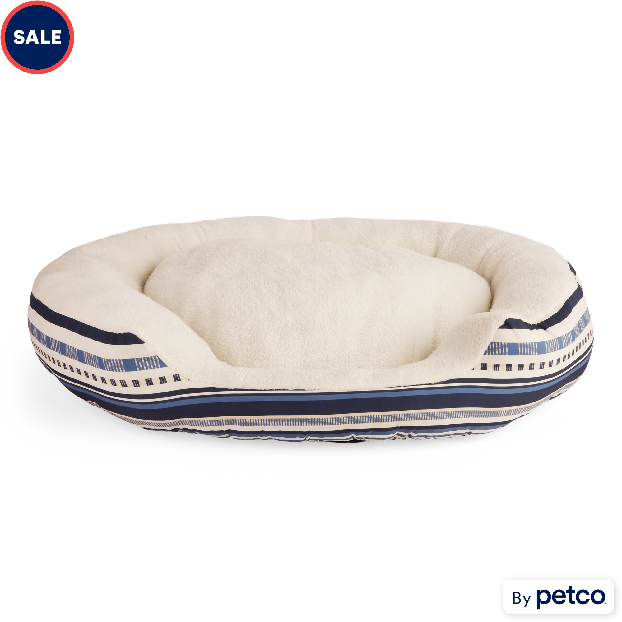 EveryYay Stripe Step In Dog Bed 36