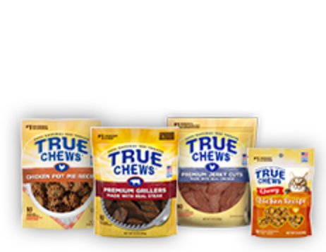 Natural Pet Treats. True Chews.