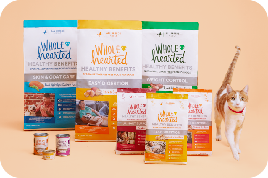 Wholehearted hydrolyzed dog outlet food