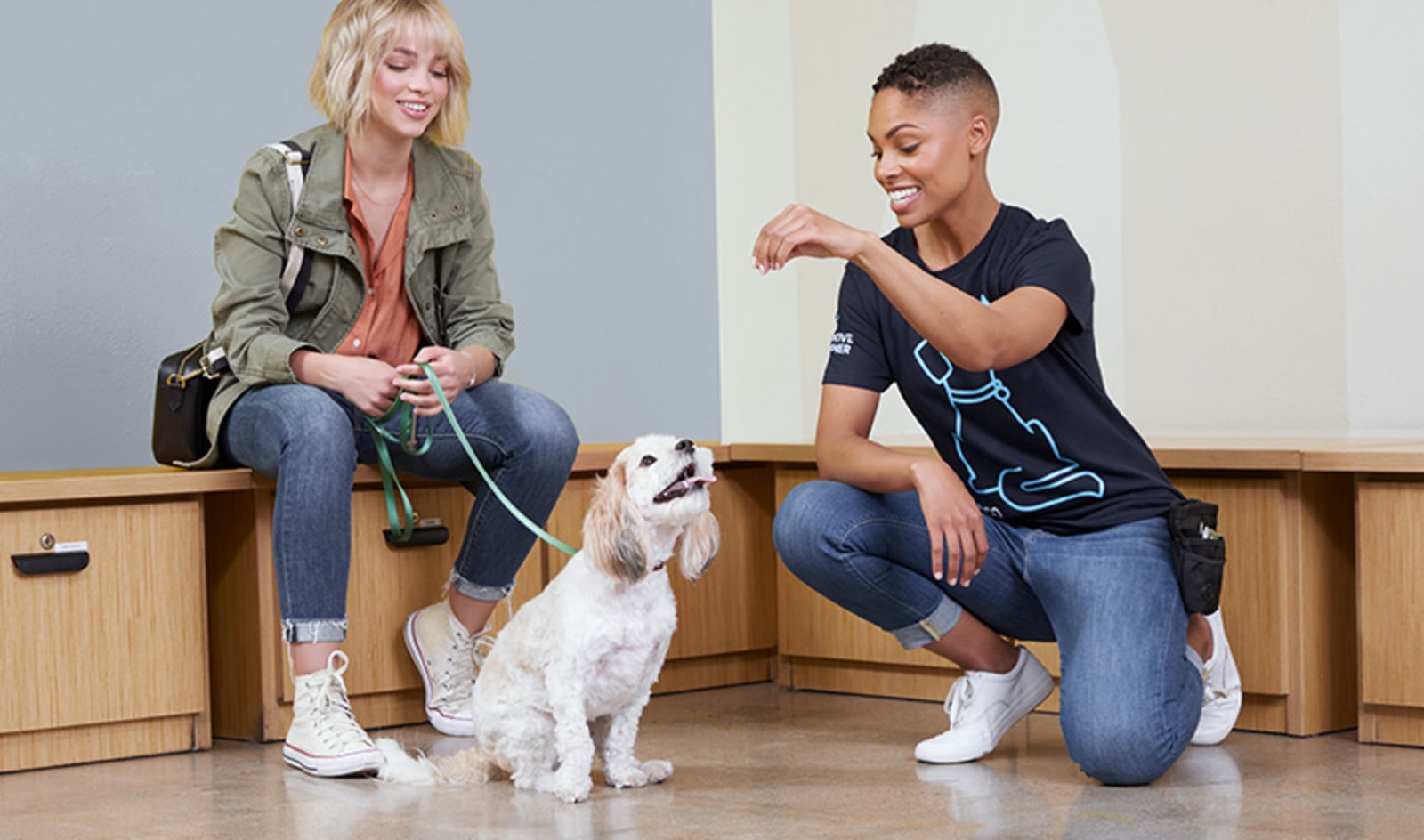 Puppy store kindergarten class