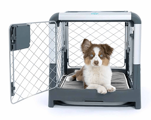 Housse de cage pour chien opaque Petco, gris