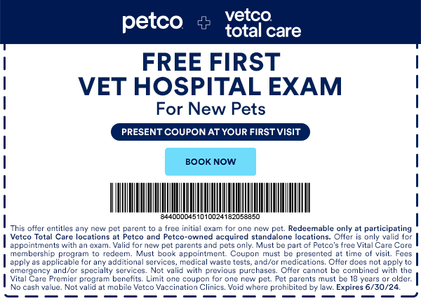 Petco vet hot sale clinic hours