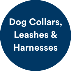 Dog Collars, Leashes & Harnesses