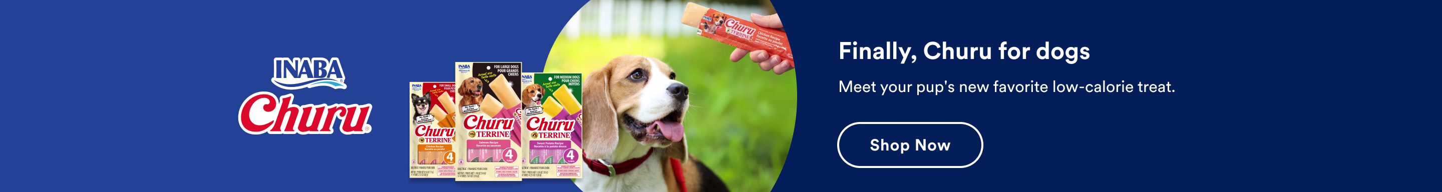 Inaba Churu. Finally, Churu for dogs. Meet your pup's new favorite low-calorie treat. Shop now.