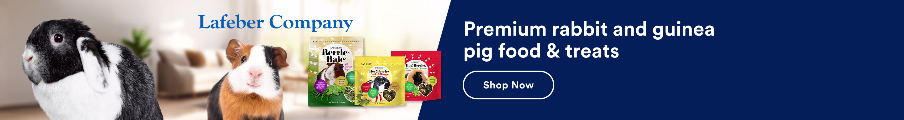 Lafebers Company. Premium rabbit and guinea pig food & treats. Shop now.