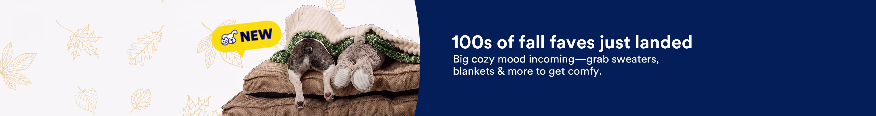 100s of fall faves just landed. Big cozy mood incoming—grab sweaters, blankets & more to get comfy.
