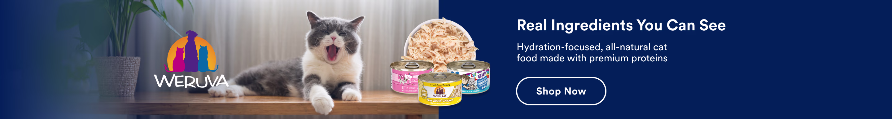Real Ingredients You Can See. Hydration-focused, all-natural cat food made with premium proteins. Shop now.