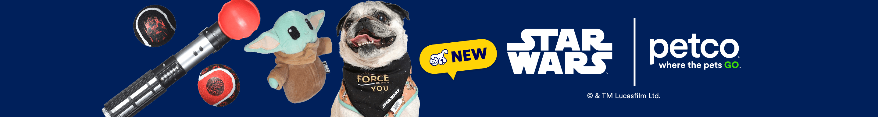 New. Star Wars | Petco.