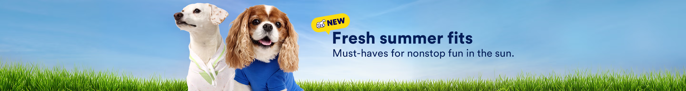 New Fresh summer fits. Must-haves for nonstop fun in the sun.