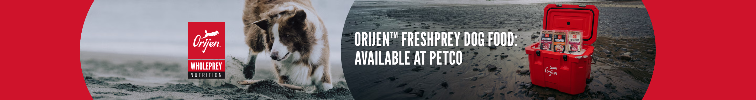 ORIJEN™ FreshPrey dog food: available at petco.