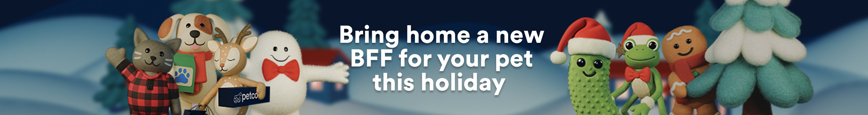 Bring home a new BFF for your pet this holiday