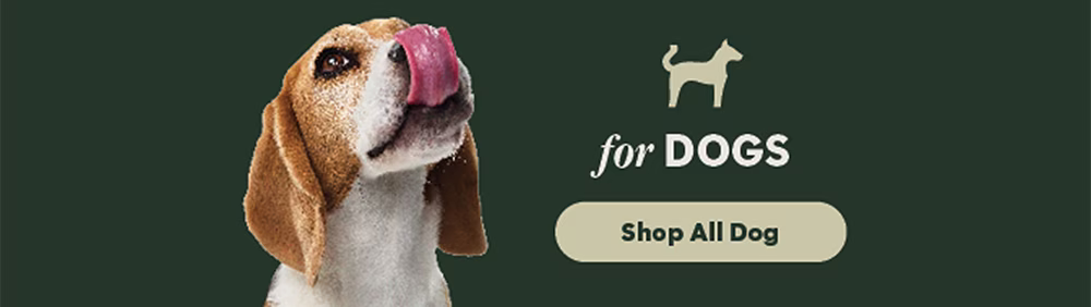 For dogs. Shop all dog.