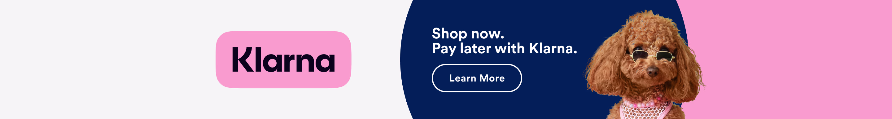 Klarna. Shop now. Pay later with Klarna. Learn More.