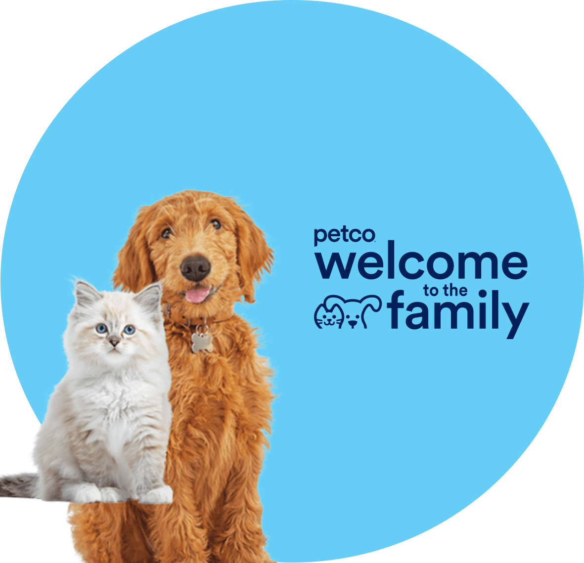 Petco. Welcome to the family.