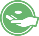 Image of a hand holding a pill.