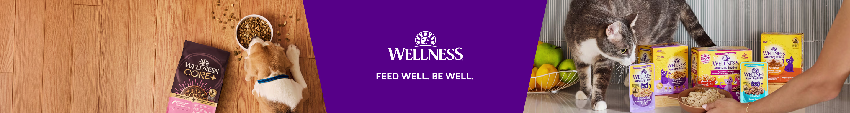 Wellness. Feed well. Be well.