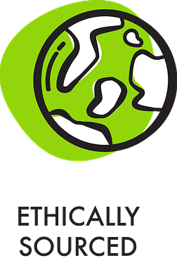 Ethically Sourced.