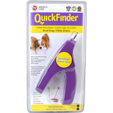 Miracle Care Purple QuickFinder Nail Trimmer for Dogs Small Petco
